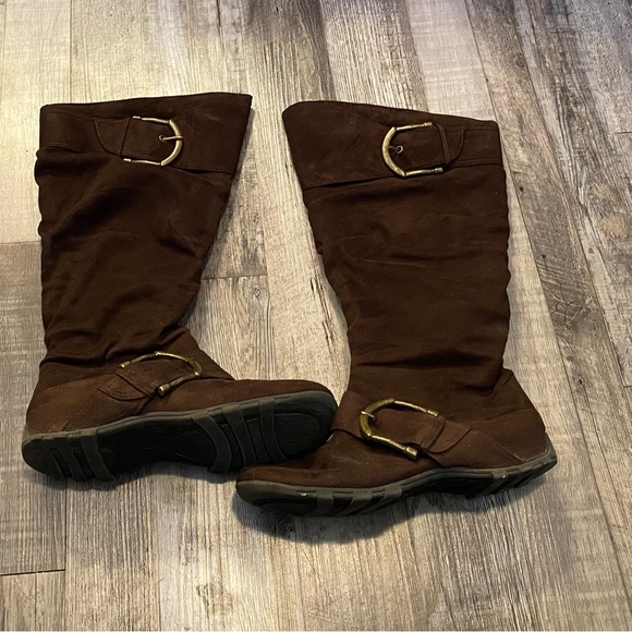Maurices Shoes Maurices Brown Boots Knee High Boots Poshmark